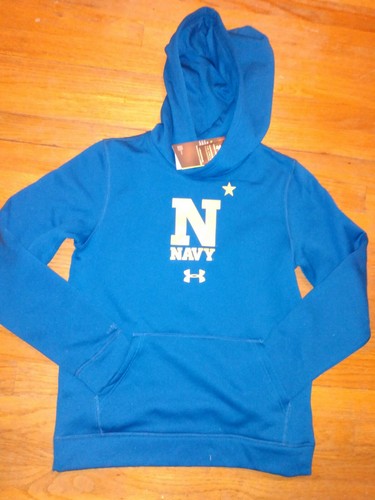 Under Armour US Navy Blue Angels Youth Hoodie Size X Large UA Storm