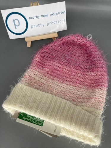 Benetton Girls Beanie Hat Size 