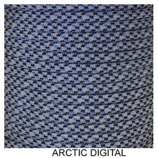Arctic Digital Paracord 100 Foot 550 lb 7 Strand Camping Survival Kit Rope