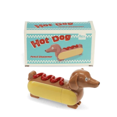 Anspitzer Hot Dog Rex London Bleistiftanspitzer Sausage Dog Dackel