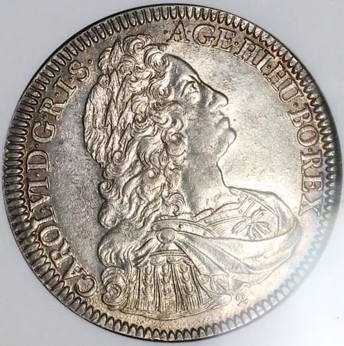 1737 NGC MS 63 Austria Numerical Thaler Rare Hall Silver Coin POP 1/1 (25020501C
