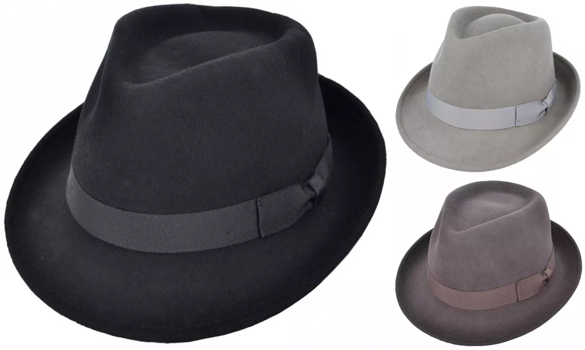 Mens trilby hats ebay deals