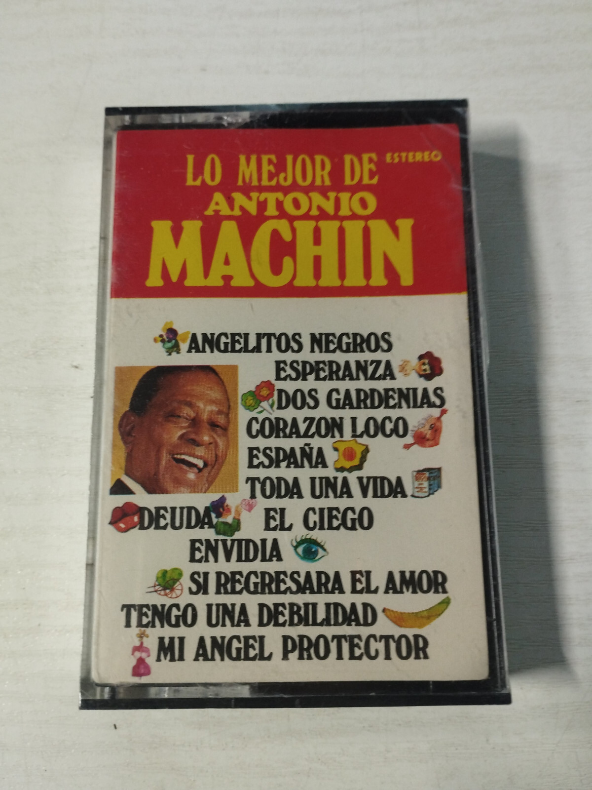 ANTONIO Machin Lo Mejor De Angelitos Negros Exitos - Cinta Tape Cassette Nueva