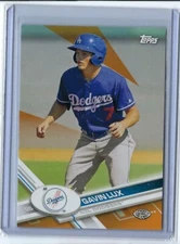 Gavin Lux 2017 Topps Pro Debut #117 Orange Parallel /25  Dodgers Rookie