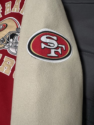 SF 49ers Kids Jacket Sz 18/20 NEW - Picture 6 of 6