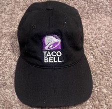 Taco Bell Rare Hat Cap Live M s Original Logo Black Authentic Snapback