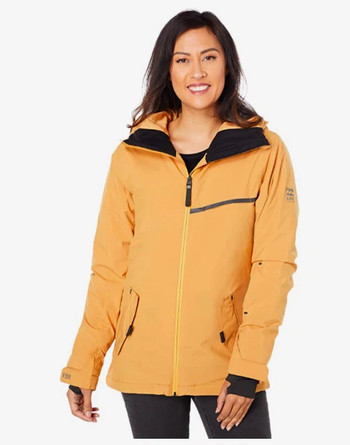 Billabong Eclipse Jacket M Medium | Vintage Gold Waterproof Snow Coat NEW