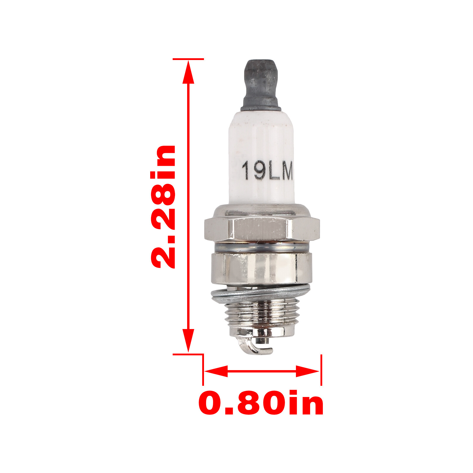 Spark Plug Fits Champion J19LM Tecumseh AV520 AV600 TVS600 HM70 Mega