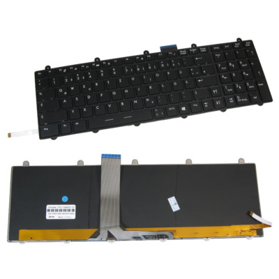 Original Tastatur mit Beleuchtung QWERTZ DE für MSI MS-16GF MSI-16F3 WT60-2OK