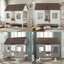 twin size tree house bed wood loft bed frame w/ladder&window kids teen furniture
