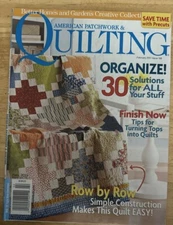 Better Home And Garden Quilting Vintage Magazine February 2011 Organize Quilt
