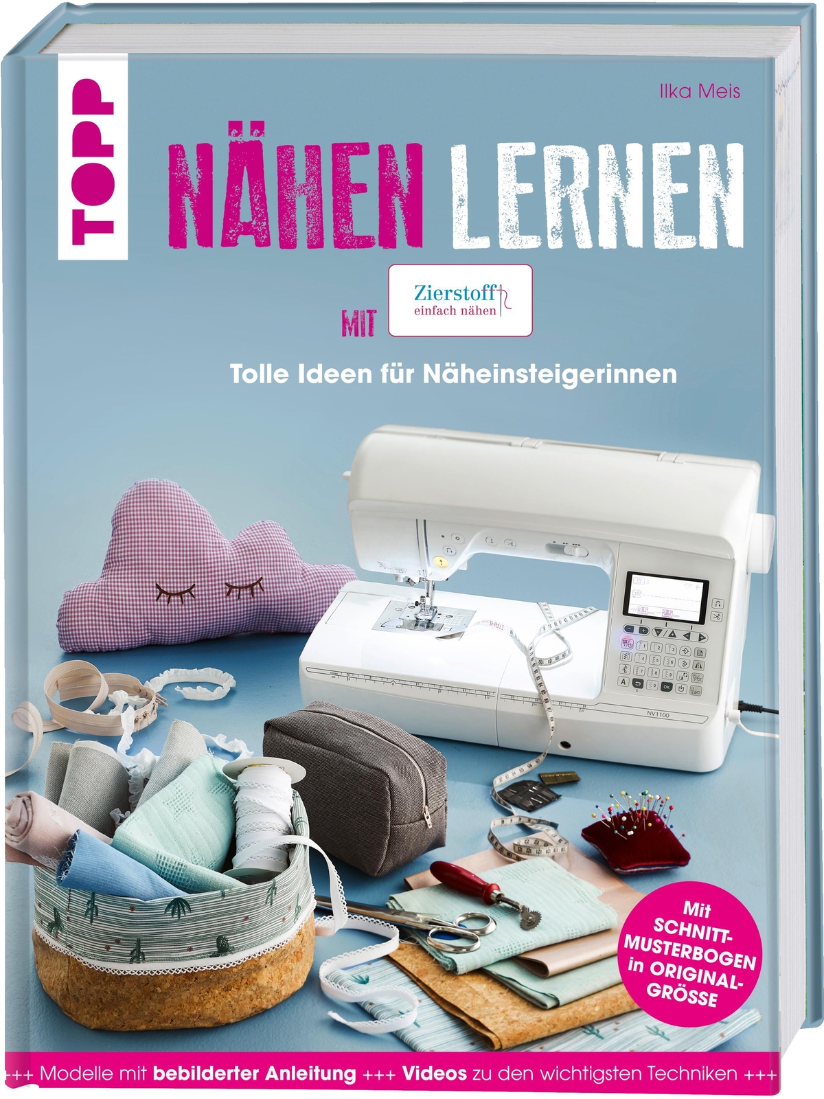 Thumbnail - Nähen Lernen Mit Zierstoff | Tolle Ideen Für Näheinsteigerinnen | Ilka