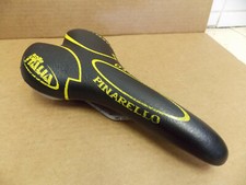 Vintage Selle Italia Genuine Gel Pinarello Bike Saddle Seat w/ Alloy Rails byp59