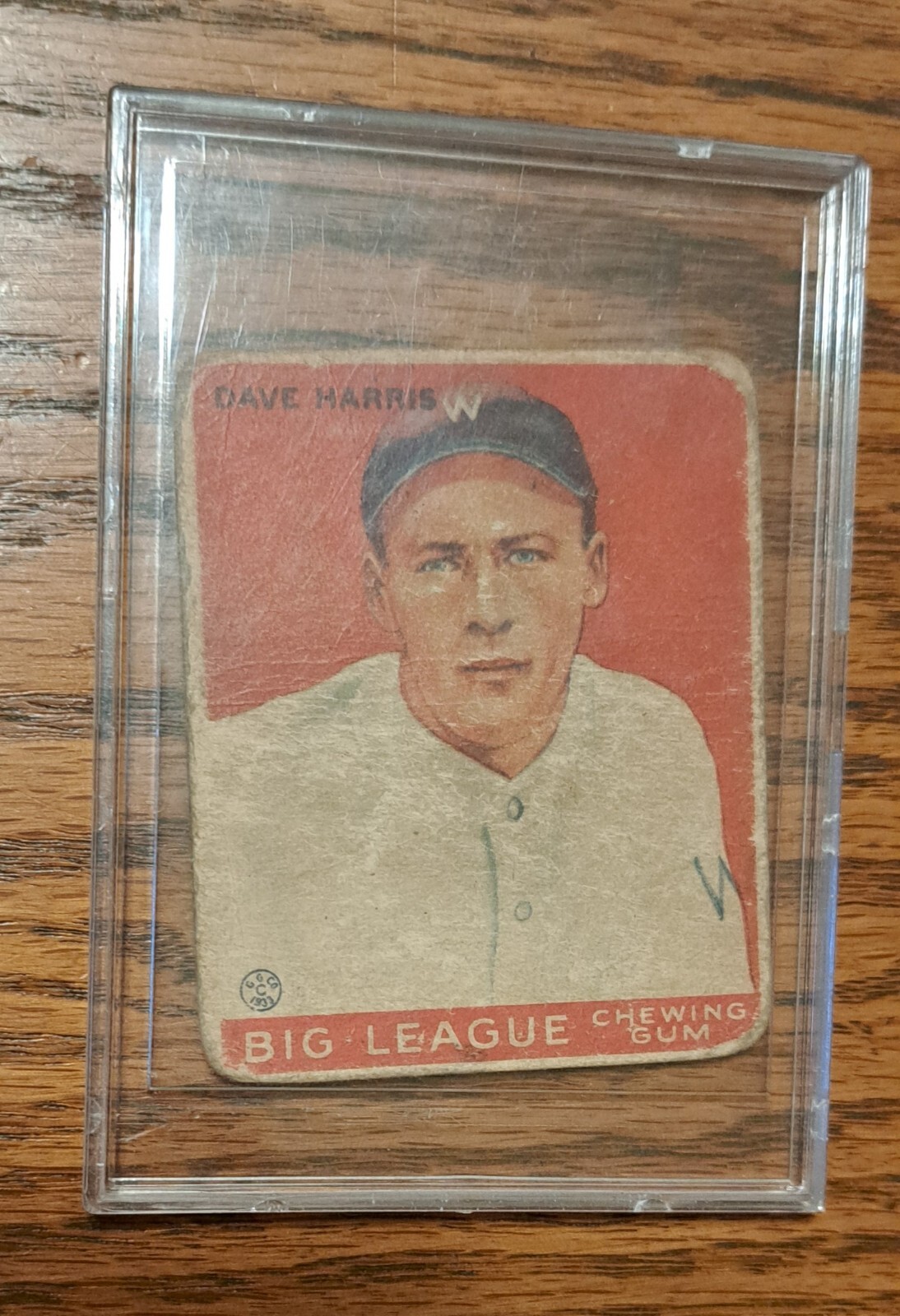 1933 Goudey # 9 Dave Harris 