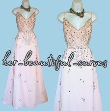 ASOS BEADED SEQUINED EMBELLISHED WEDDING OCCASION PARTY DRESS SIZE 16 new