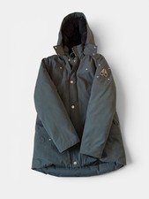 Moose Knuckles Teens XL Gray Hooded Nylon Par...