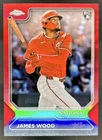 2025 Topps NSCC Silver Pack - MLB James Wood RC Refractor Red #/5