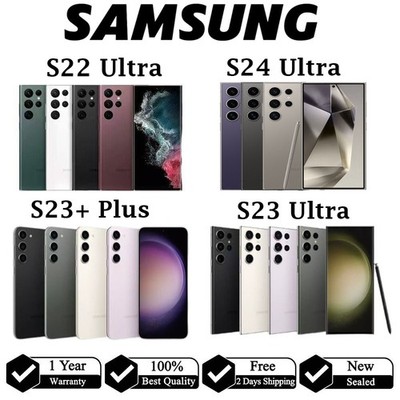 NEW Samsung Galaxy S22+/S23+/S21 Ultra/S22 Ultra/S23 Ultra/S24 Ultra 5G Unlocked