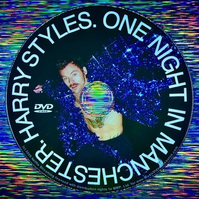 HARRY STYLES ONE NIGHT IN MANCHESTER Live Co-op Arena DVD 3/6/26