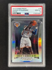 Amar'e Stoudemire 2012 Panini Prizm Silver Prizm PSA 10 SP Pop 16 Knicks HOF