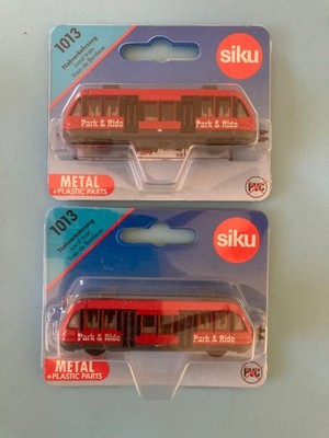 2 Siku  Local Train Die-Cast Blister Railroad Tram Subway Transportation