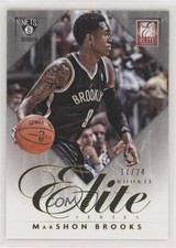 2012-13 Elite Series Rookies Gold 17/24 MarShon Brooks #17 RC 0nr3