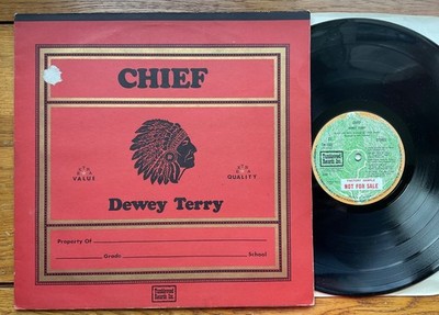 DEWEY TERRY ''chief'' orig UK 1972 TUMBEWEED label LP blues funk