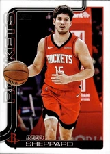 2025 Reed Sheppard Topps Basketball Houston Rockets Card - Rare!