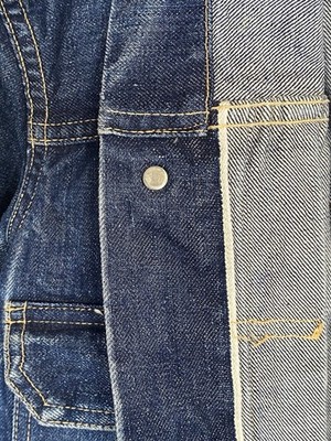 Vintage 1950s LEVIS 507XX BIG E Type 2 Levi's Denim Jacket #17 M