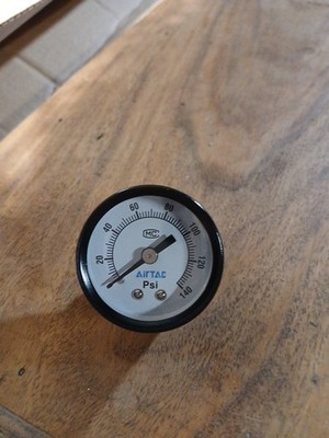 NEW Airtac F-GS4010P Standard 0-140 PSI 1/4'' NPT Pressure Gauge 