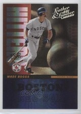 2005 Donruss Leather & Lumber Hitters Inc Silver /200 Wade Boggs #HI-24 HOF no9