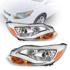 For Ford Focus 2012-2014 Headlights Headlamp Light Driver Passenger Leftright