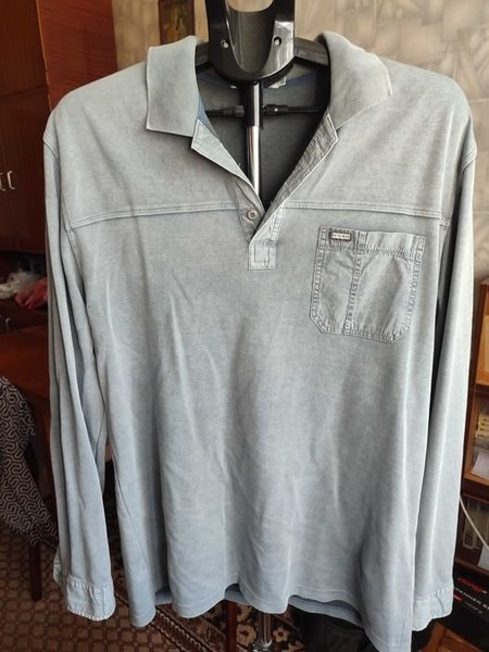 Men OT THOMAS Sweater Grey Knit 42