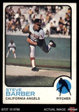 1973 Topps #36 Steve Barber Angels 3 - VG