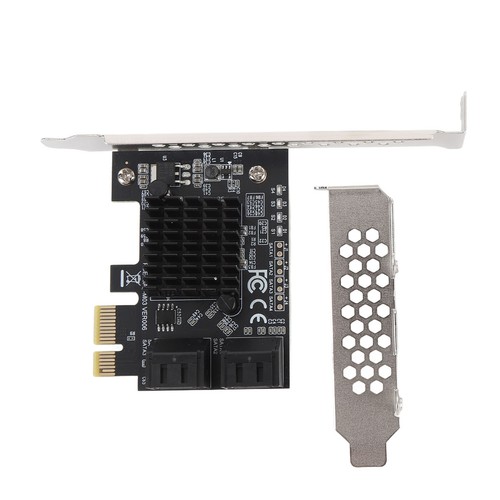 PCIE Serial ATA 3.0 Expansion Card 88SE9215 Chip 4 Port 6 Gbps Adapter Card Hard - Picture 15 of 23