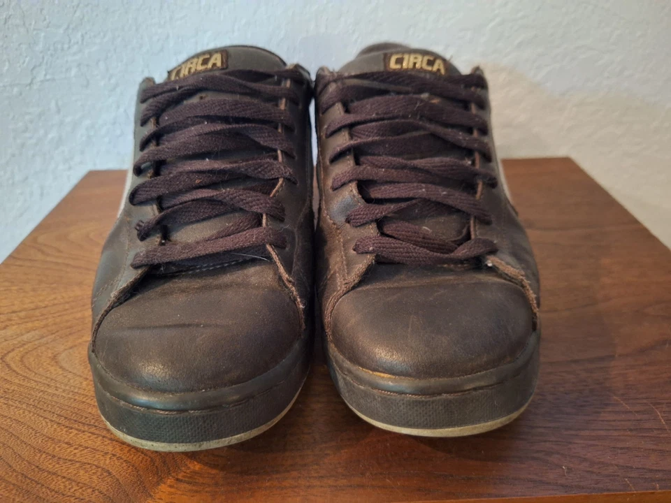 Zapato de Skate CIRCA CX105 - Para Hombre Talla 9.5 - Cuero Marrón Foto 3 de 4