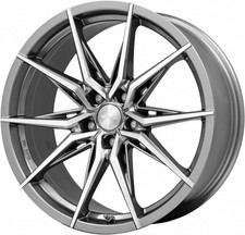 4x Brock B42 ferric-grey poliert 8x18 ET30 - LK5/112 ML66.6 Felge Alu