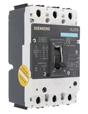 Siemens 3VL37201DC360AA0 Circuit Breaker VL250N 3 Poles 200A 40KA Distribution T