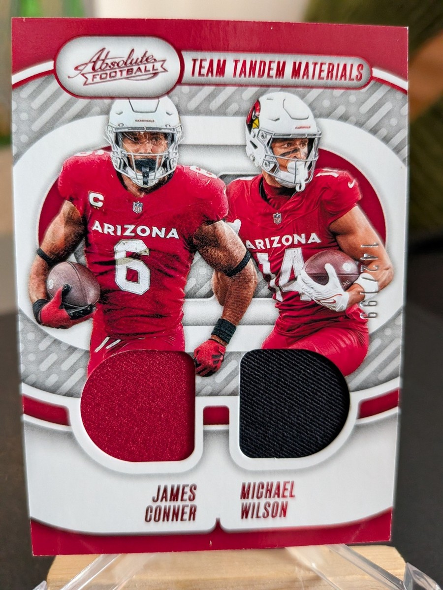 James Conner & Michael Wilson Patch #/199 - Team Tandem - 2024