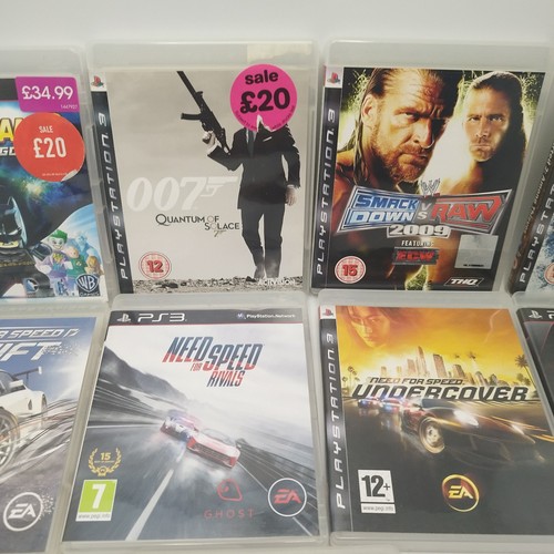PS3 Game's Bundle 9 Games Need For Speed, Lego Batman,007, Smack Down Raw 2009 - Bild 4 von 15