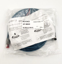 New KEYENCE OP-88045 NFPA79 Ethernet Cable 10m RA OP88045 - 60 Day Warranty