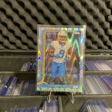 2025 Topps Chrome Tre Harris III Rookie Lava Refractor #338 Los Angeles Chargers