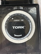 Outdoor Heavy Duty Timer 24 Hour Heavy Duty Mechanical Tork Black Plug In Timed