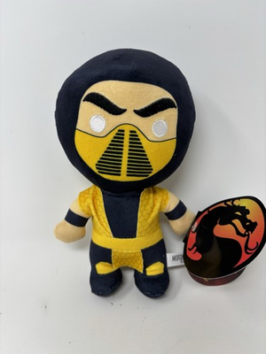 #ad #ad Mortal Kombat Klassic Scorpion Plush Stuffed Toy Doll 8 inch NEW $18.95