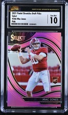 2021 Panini Chronicles Draft Picks - Select Mac Jones #266 Pink (RC)