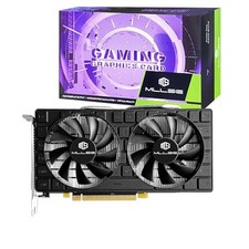 RX 580 8GB GDDR5 256 Bit GPU PCIE 3.0 Dual Fan Cooling Gaming Video Card Black