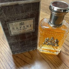 Unused Ralph Lauren Safari For Men 75ml / 2.5 fl oz Eau de Toilette W/Box