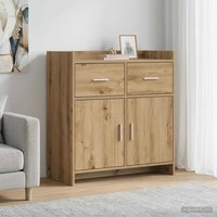 Sideboard Anrichte Kommode Artisan Eiche 75X36X80 Cm Holzwerkstoff