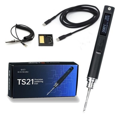 USB Soldering Iron Kit 100W Max Heating PID Control - Fast Heating