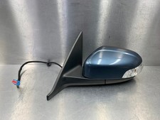 2007-2012 VOLVO S40 V50 LEFT WING MIRROR 30716302 BARENTS BLUE 466 MANUAL FOLD